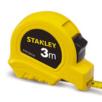 Stanley STHT36125-812 Plastic Short Measuring Tape 3m/10' x 13mm - Pack of 3
