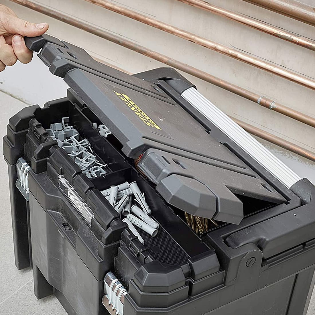 Stanley FMST1-75796 FatMax Pro-Stack Organiser Top Deep Box With 30 Kg ...