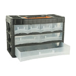 Black+Decker BDST73829-8 Small Portable Cabinet For Multi-Purpose Home / Tool Storage With Carry Handle