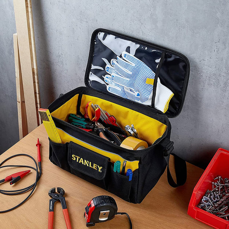 Stanley STST1-73615 Deep Folded Tool Bag With Sleeve 14Inch