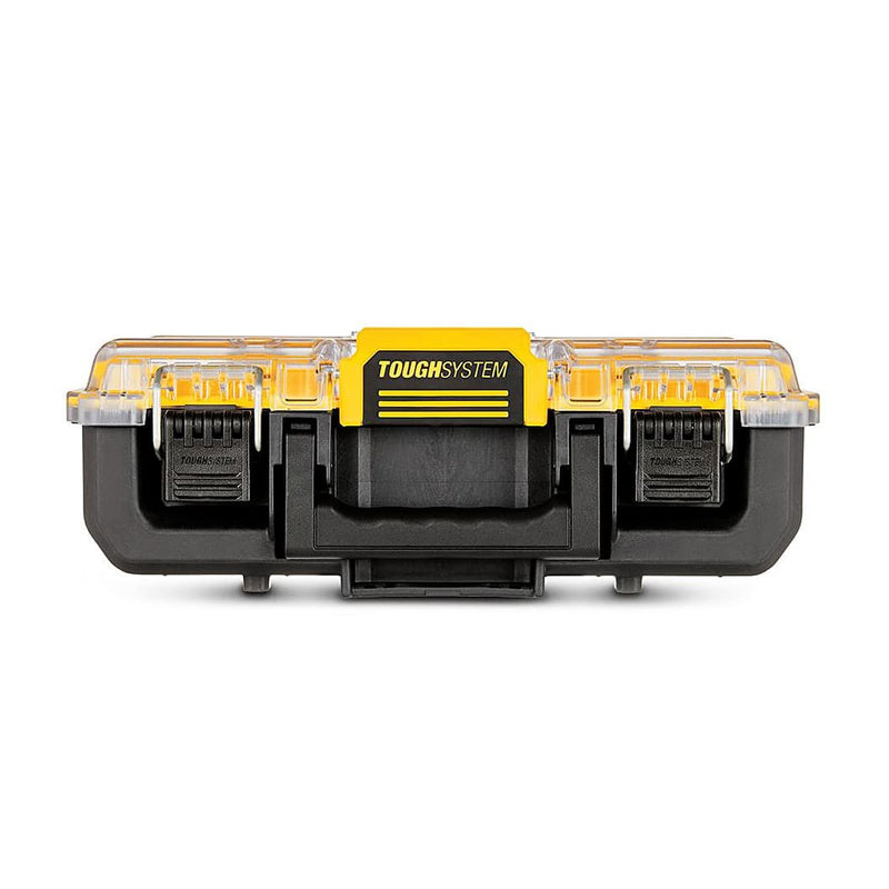 DeWalt DWST83392-1 Half Width Clear Lid Deep Organiser With 6 Removable Deep Cups & 10 Kg Load Capacity