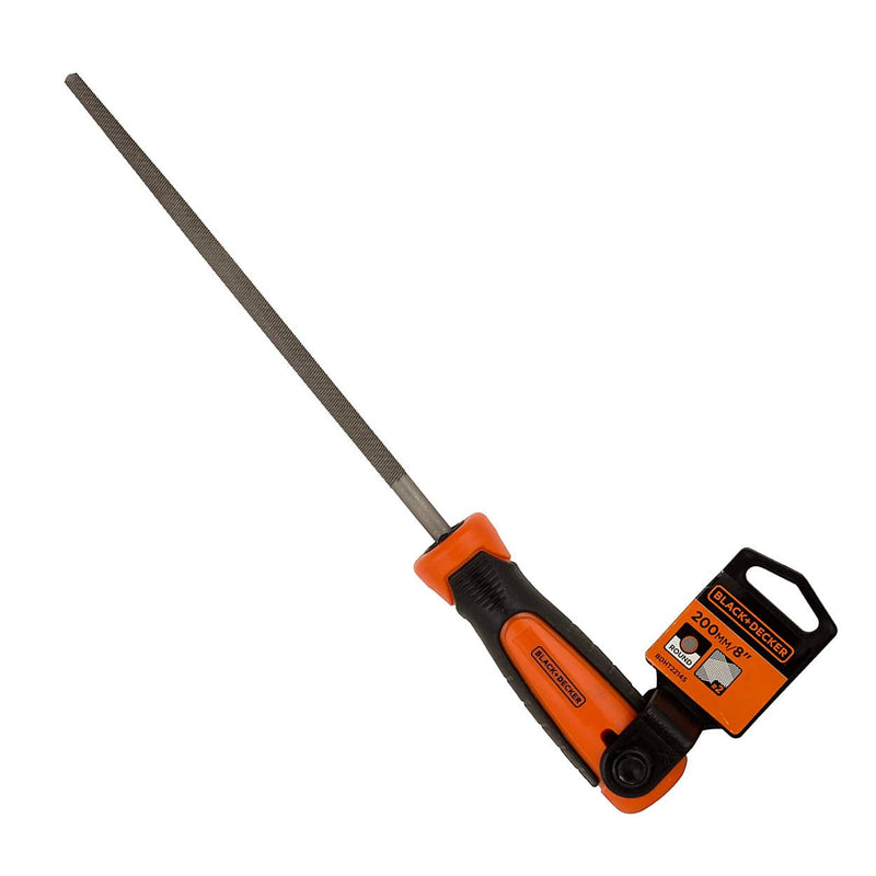 Black+Decker BDHT22145 2nd Cut Round File 200mm