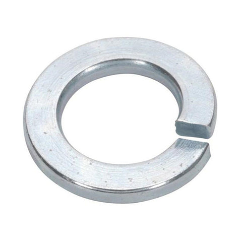 Metric Zinc Plated Spring Washers Flat Section Pack of 1000