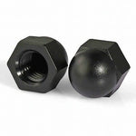 Metric Black Oxide Dom Nuts (M10 - M20) Pack of 100