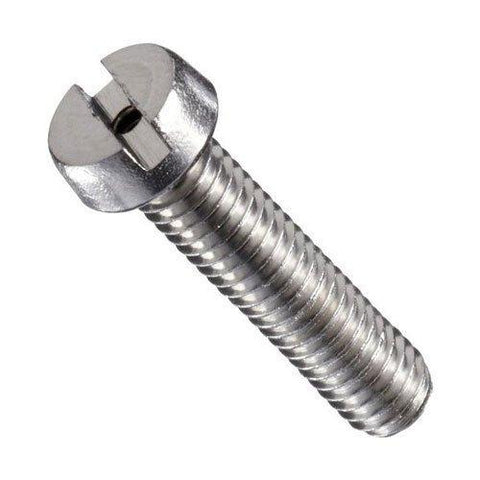 M2.5 202 Stainless Steel Cheese Head Slotted Screws
