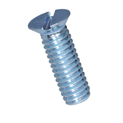 3/16" Zinc Plated CSK Head Slotted Screws Pack of 1000