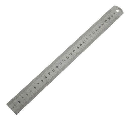 Stainless Steel Scale - 1 Foot - Pack of 12 – buysupplies.in