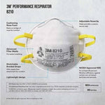 3M Particulate Respirator 8210 - Pack of 20