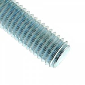 M27 Zinc Plated Fully Threaded Studs Pack of 10