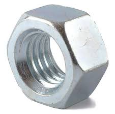 Metric HT Zinc Plated Hex Nuts (M14 - M27) Pack of 100